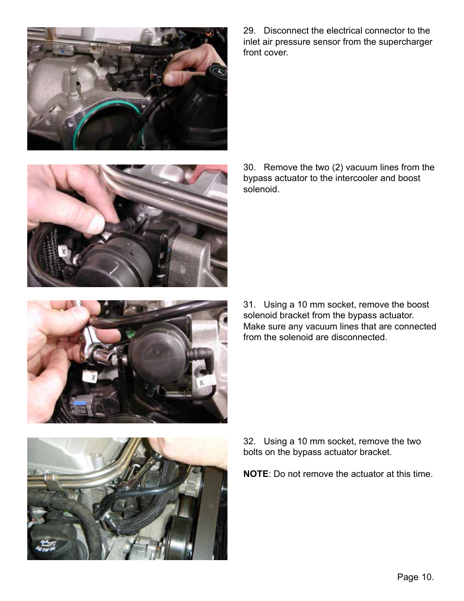 Lingenfelter L250070709 Lingenfelter CTS-V LSA Supercharger Pulley 2009-2012 v1.9 User Manual | Page 11 / 31