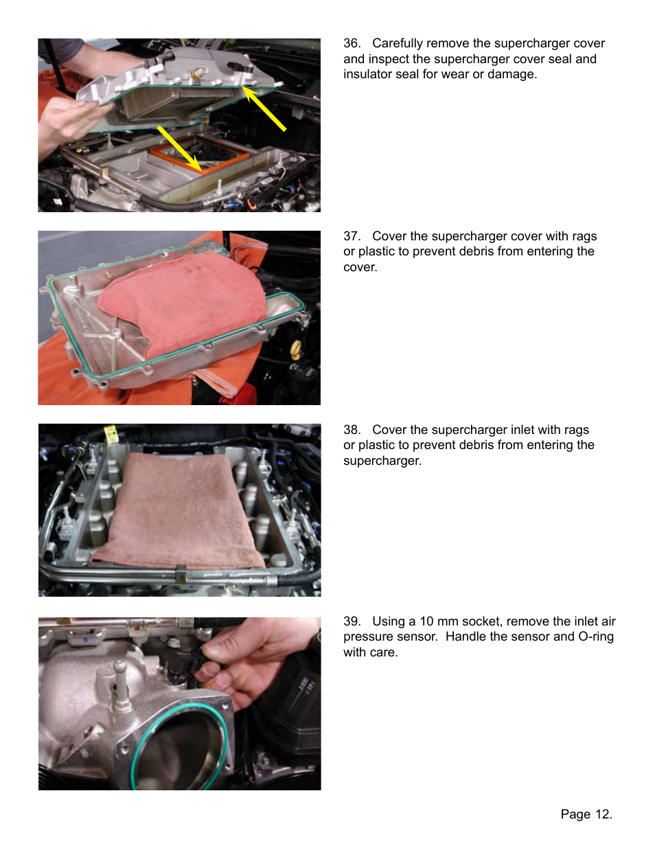 Lingenfelter L250070709 Lingenfelter CTS-V LSA Supercharger Pulley 2009-2012 v1.9 User Manual | Page 13 / 31