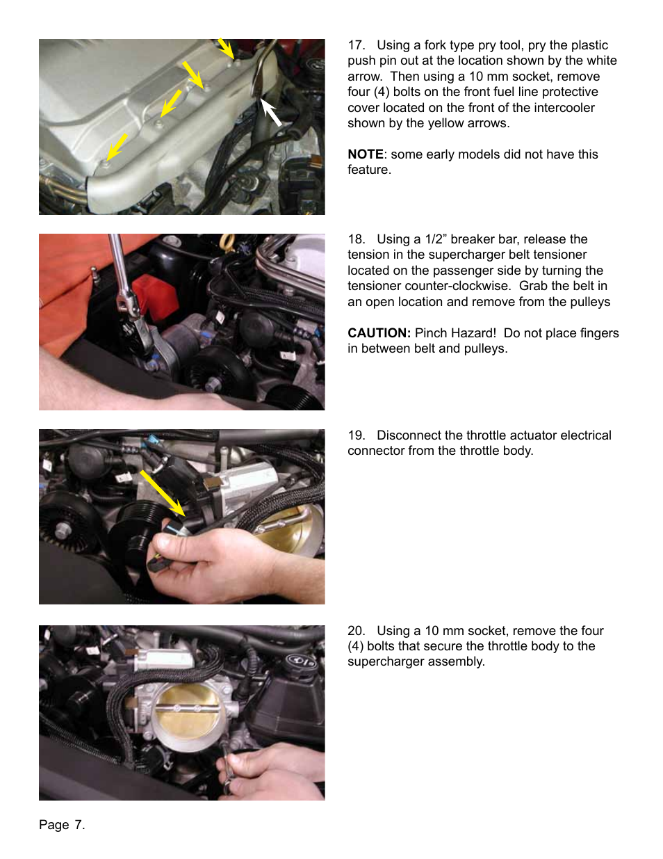 Lingenfelter L250070709 Lingenfelter CTS-V LSA Supercharger Pulley 2009-2012 v1.9 User Manual | Page 8 / 31