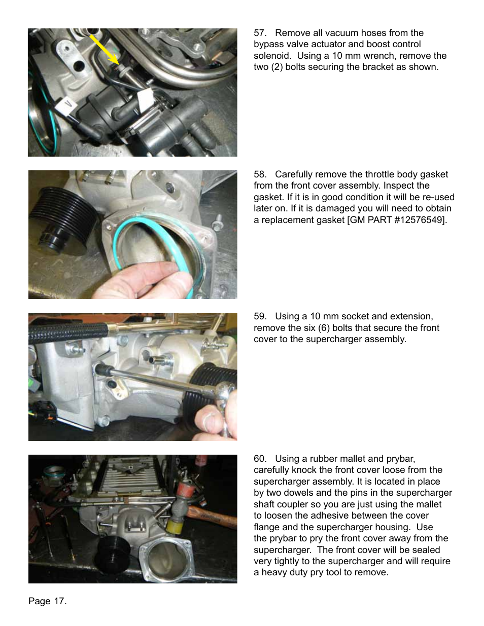 Lingenfelter L250090309 Lingenfelter C6 ZR1 Corvette Supercharger Pulley 2009-12 v1.2 User Manual | Page 18 / 40