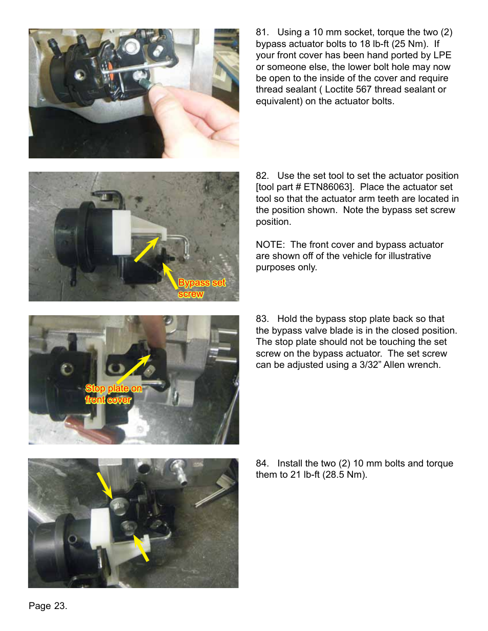 Lingenfelter L250090309 Lingenfelter C6 ZR1 Corvette Supercharger Pulley 2009-12 v1.2 User Manual | Page 24 / 40