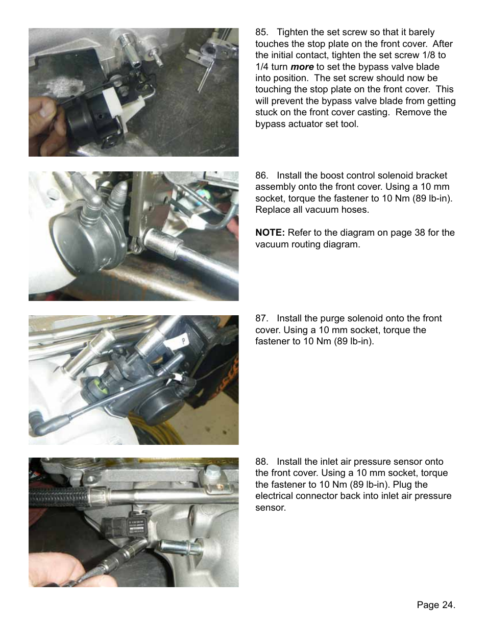 Lingenfelter L250090309 Lingenfelter C6 ZR1 Corvette Supercharger Pulley 2009-12 v1.2 User Manual | Page 25 / 40