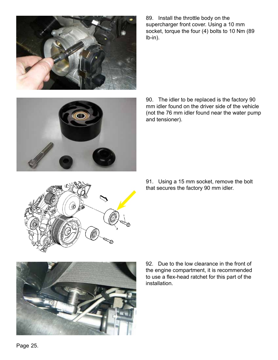 Lingenfelter L250090309 Lingenfelter C6 ZR1 Corvette Supercharger Pulley 2009-12 v1.2 User Manual | Page 26 / 40
