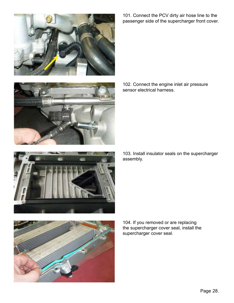 Lingenfelter L250090309 Lingenfelter C6 ZR1 Corvette Supercharger Pulley 2009-12 v1.2 User Manual | Page 29 / 40