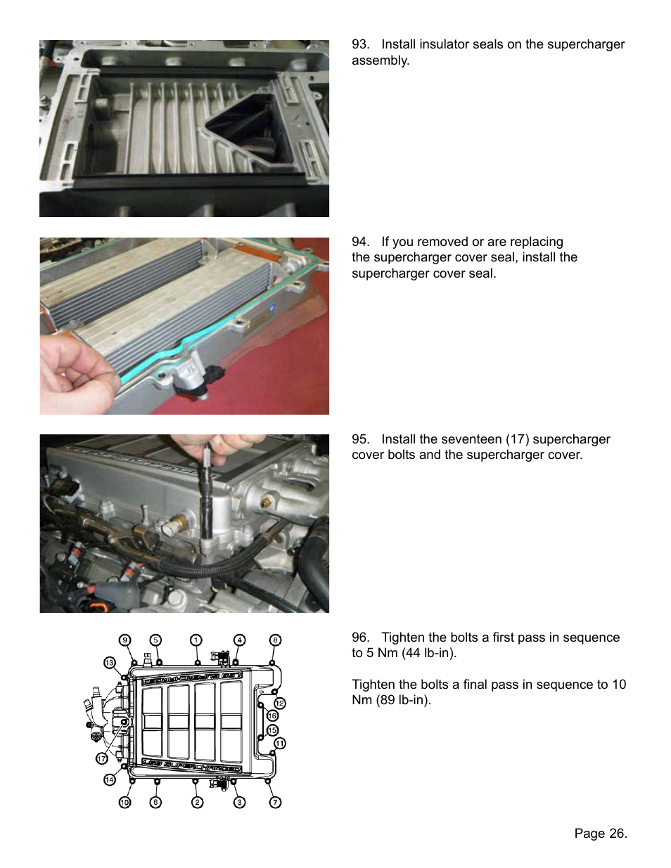 Lingenfelter L250110309 Lingenfelter C6 ZR1 Corvette Supercharger Front Cover 2009-13 v2.2 User Manual | Page 27 / 39