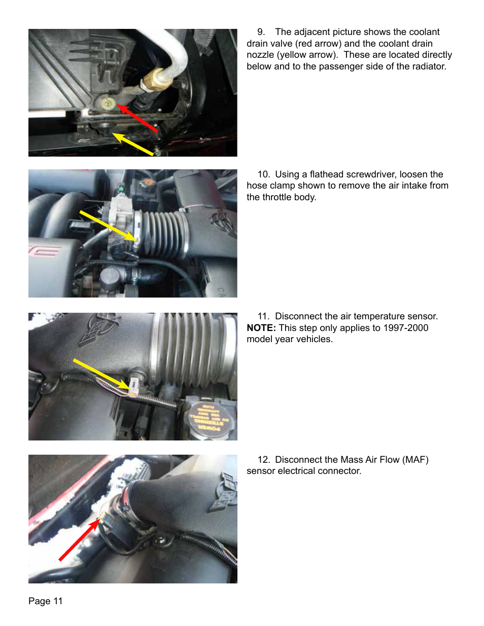 Lingenfelter L250280197 Lingenfelter C5 Corvette E-Force Supercharger Install Kit v2.9 User Manual | Page 12 / 87