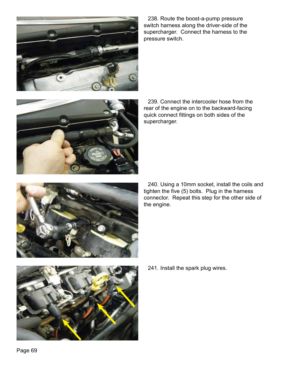 Lingenfelter L250280197 Lingenfelter C5 Corvette E-Force Supercharger Install Kit v2.9 User Manual | Page 70 / 87