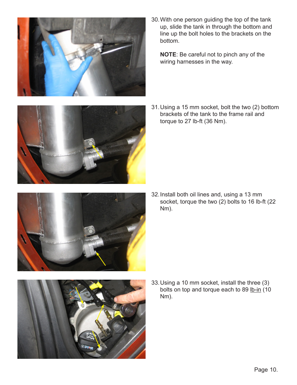 Lingenfelter L300046006 Lingenfelter C6 Z06 Corvette High Capacity Oil Tank 2006-2008 v1.0 User Manual | Page 11 / 14