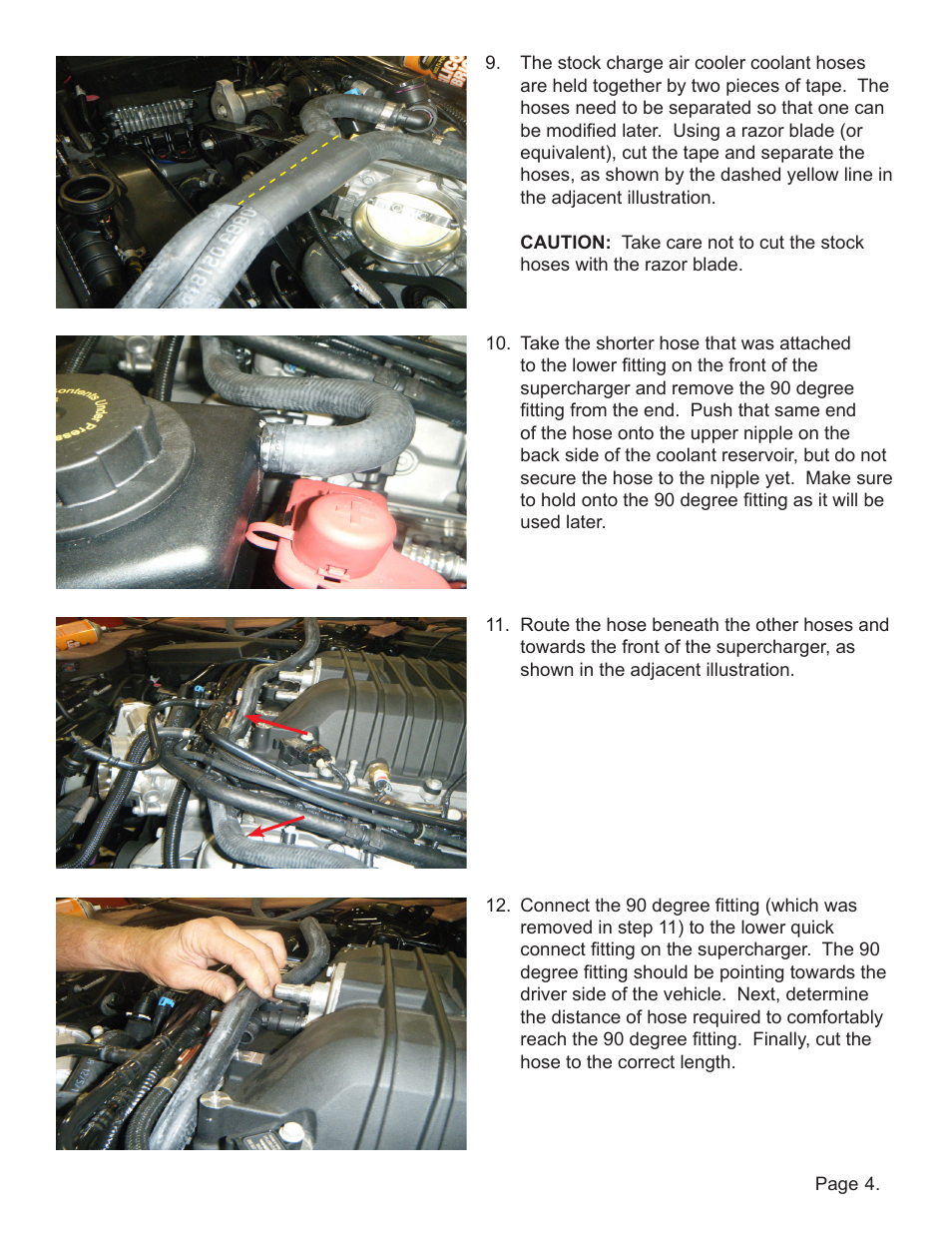 Lingenfelter L300152012 Lingenfelter ZL1 Camaro Intercooler Fluid Reservoir 2012 v1.2 User Manual | Page 5 / 7