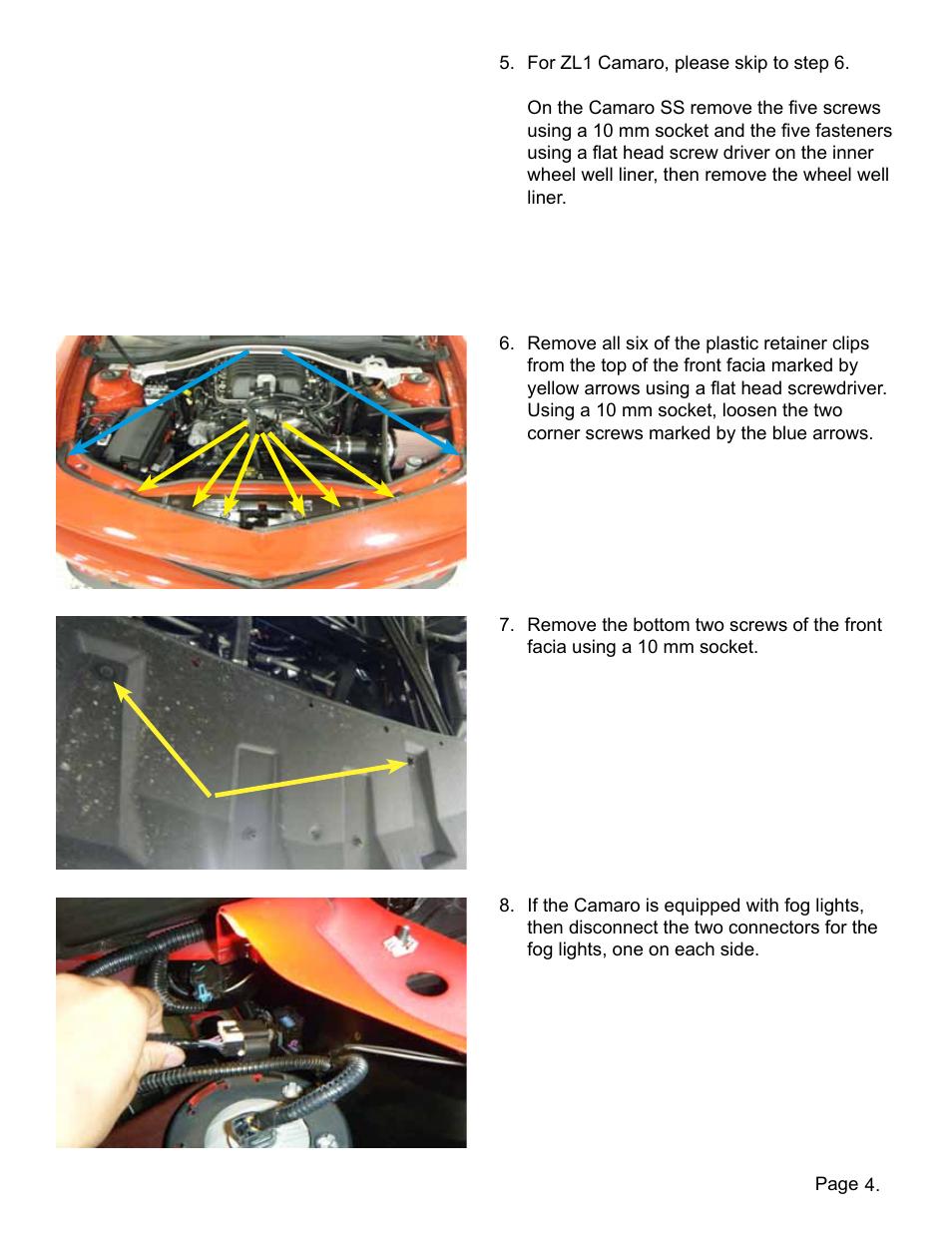 Lingenfelter L320061410 Lingenfelter High Capacity Intercooler Heat Exchanger Camaro SS & ZL1 v1.1 User Manual | Page 5 / 27
