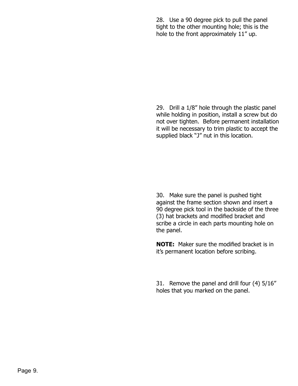 Lingenfelter L350080197 Lingenfelter C5 Corvette Mini Tub Kit User Manual | Page 10 / 15
