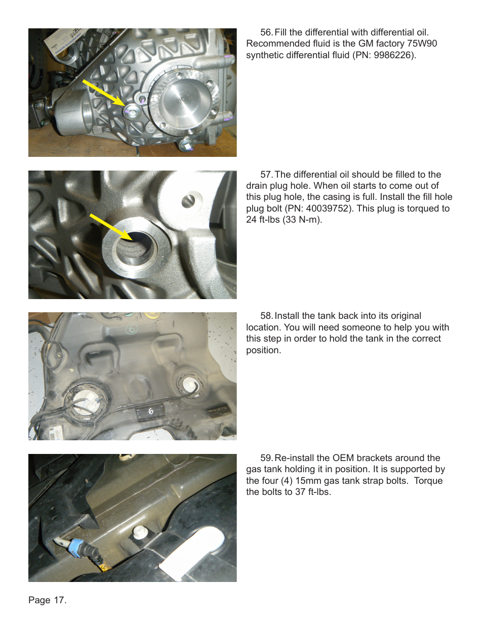 Lingenfelter L380xx1410 Lingenfelter Camaro Cast 241 MM Aluminum Differential 2010-12 v1.9 User Manual | Page 18 / 25