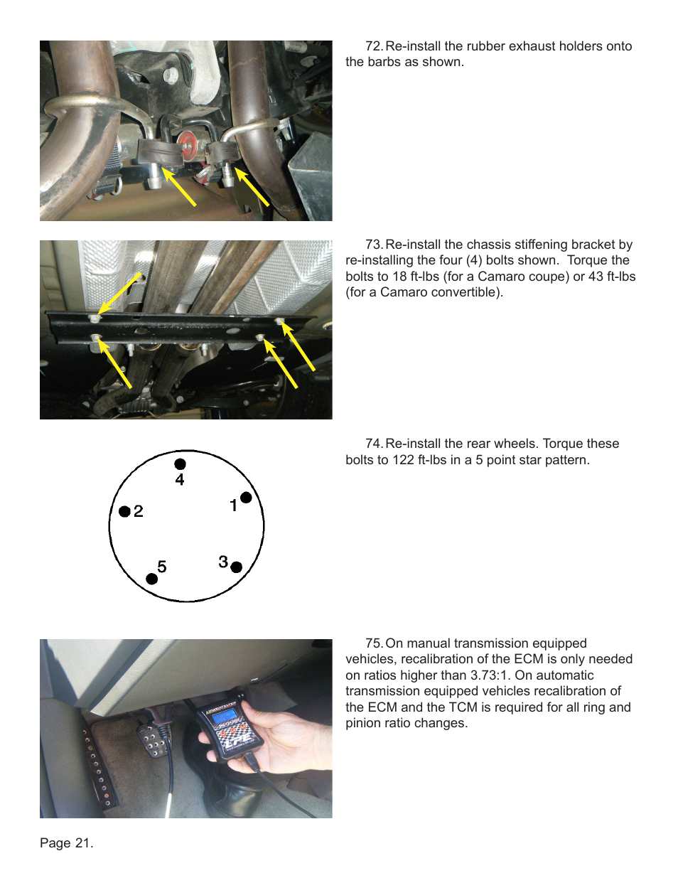 Lingenfelter L380xx1410 Lingenfelter Camaro Cast 241 MM Aluminum Differential 2010-12 v1.9 User Manual | Page 22 / 25
