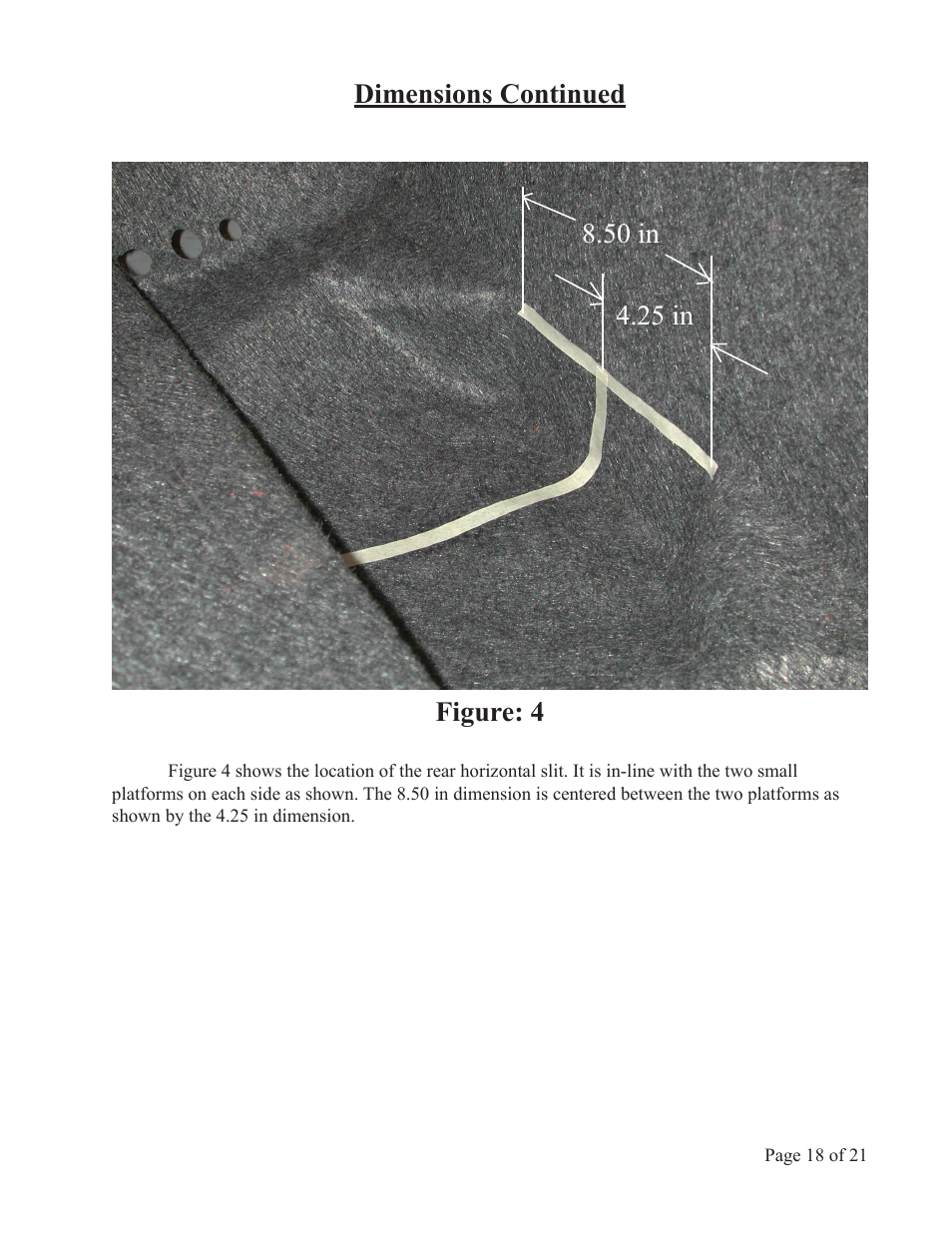 Dimensions continued figure: 4 | Lingenfelter L450010197 L450020197 Lingenfelter C5 Corvette Battery Relocation v1.5 User Manual | Page 19 / 22