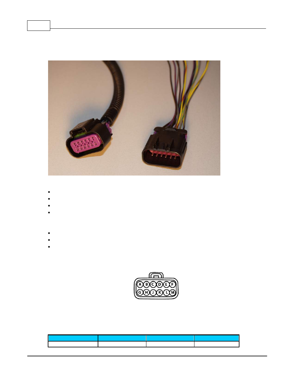 12 pin connector wires, 5 12 pin connector wires | Lingenfelter L460260704 Lingenfelter CAN to Analog Gauge & Relay Output Module CAN2 v1.0 User Manual | Page 18 / 62