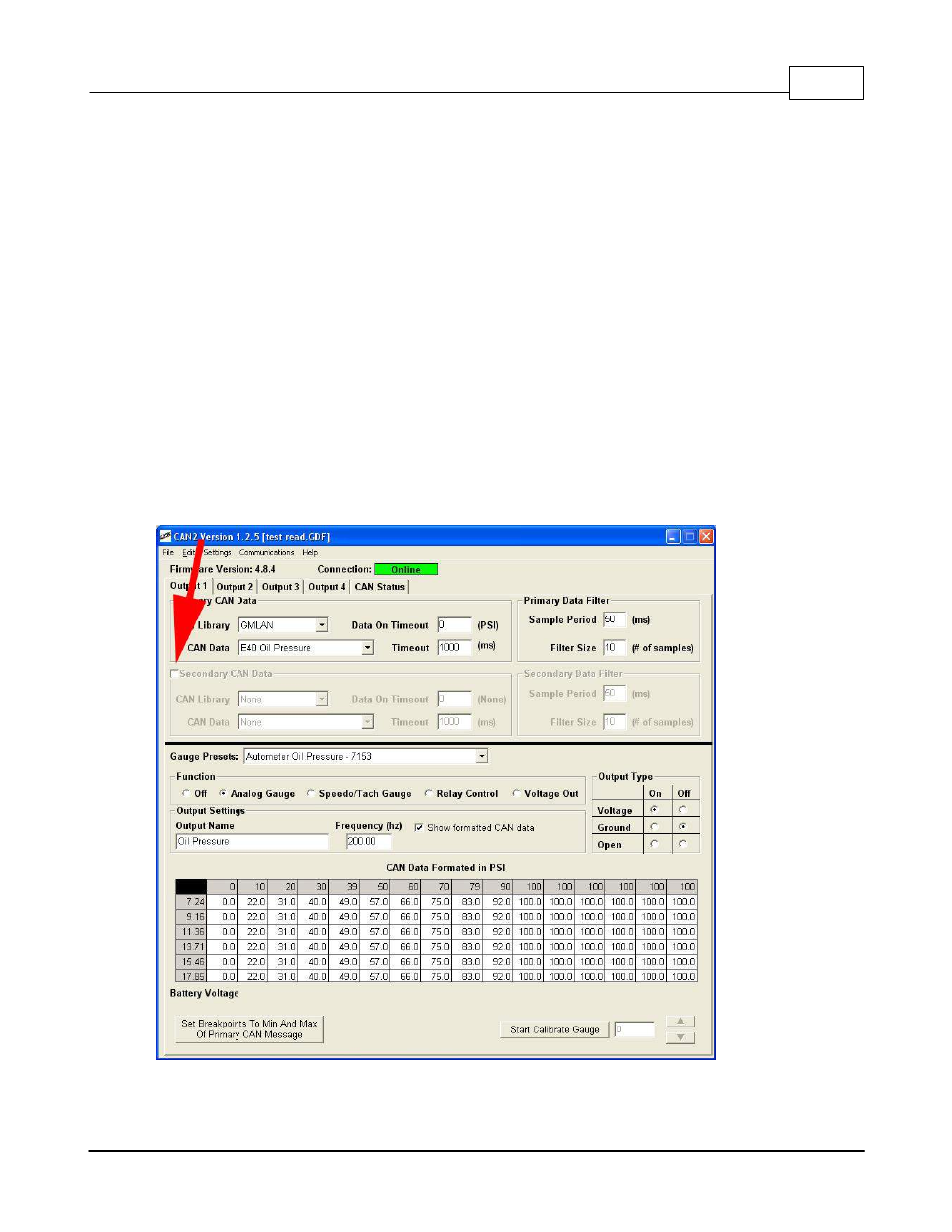 Lingenfelter L460260704 Lingenfelter CAN to Analog Gauge & Relay Output Module CAN2 v1.0 User Manual | Page 51 / 62