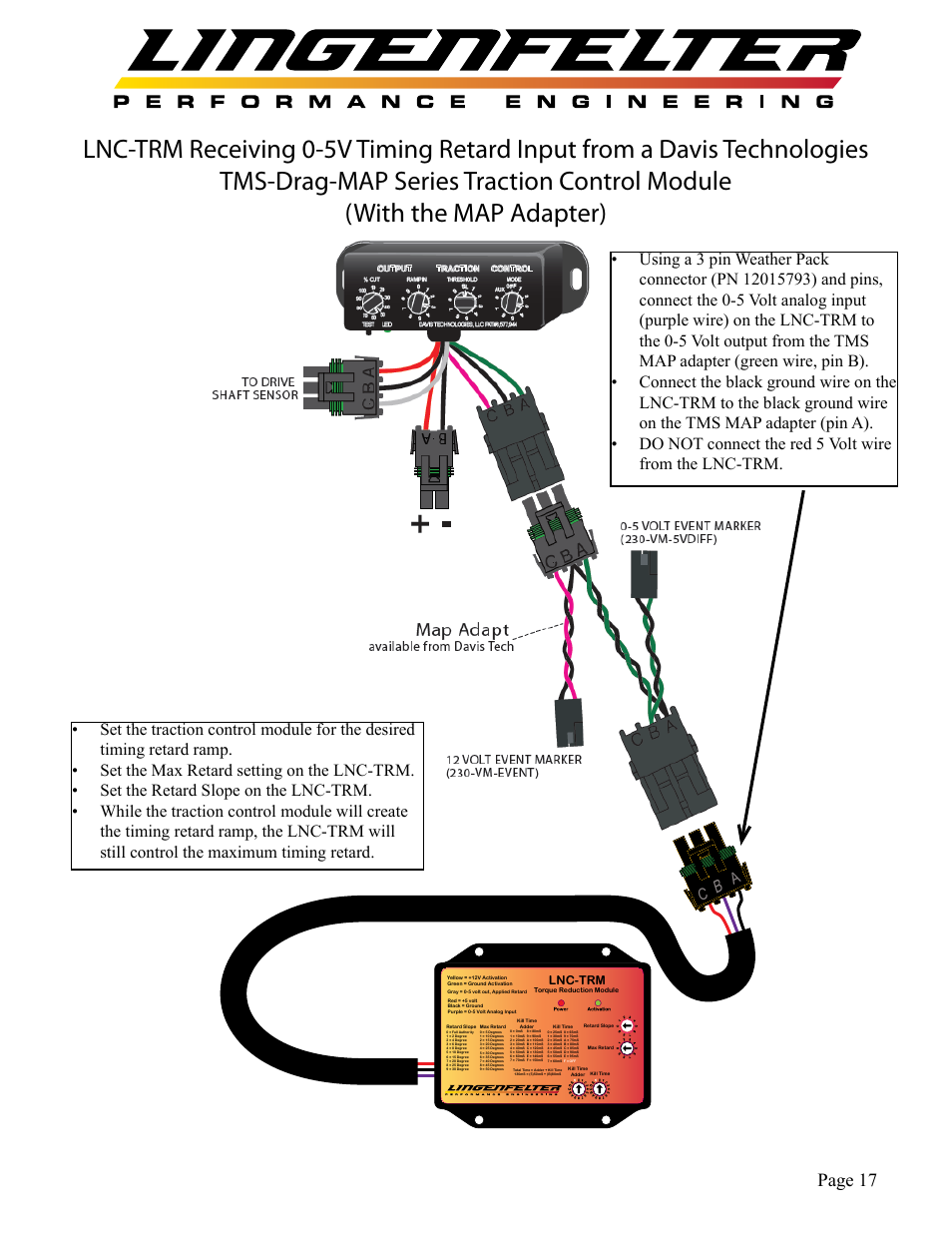 Page 17 | Lingenfelter L460285297 & L460316109 Lingenfelter LNC-TRM Torque Reduction Module v1.2 User Manual | Page 18 / 20