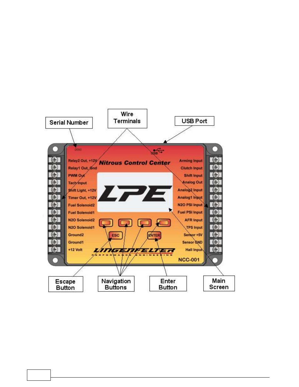 4getting to know the user interface | Lingenfelter L460240000 Lingenfelter NCC-002 Nitrous Control Center v1.5 User Manual | Page 56 / 175