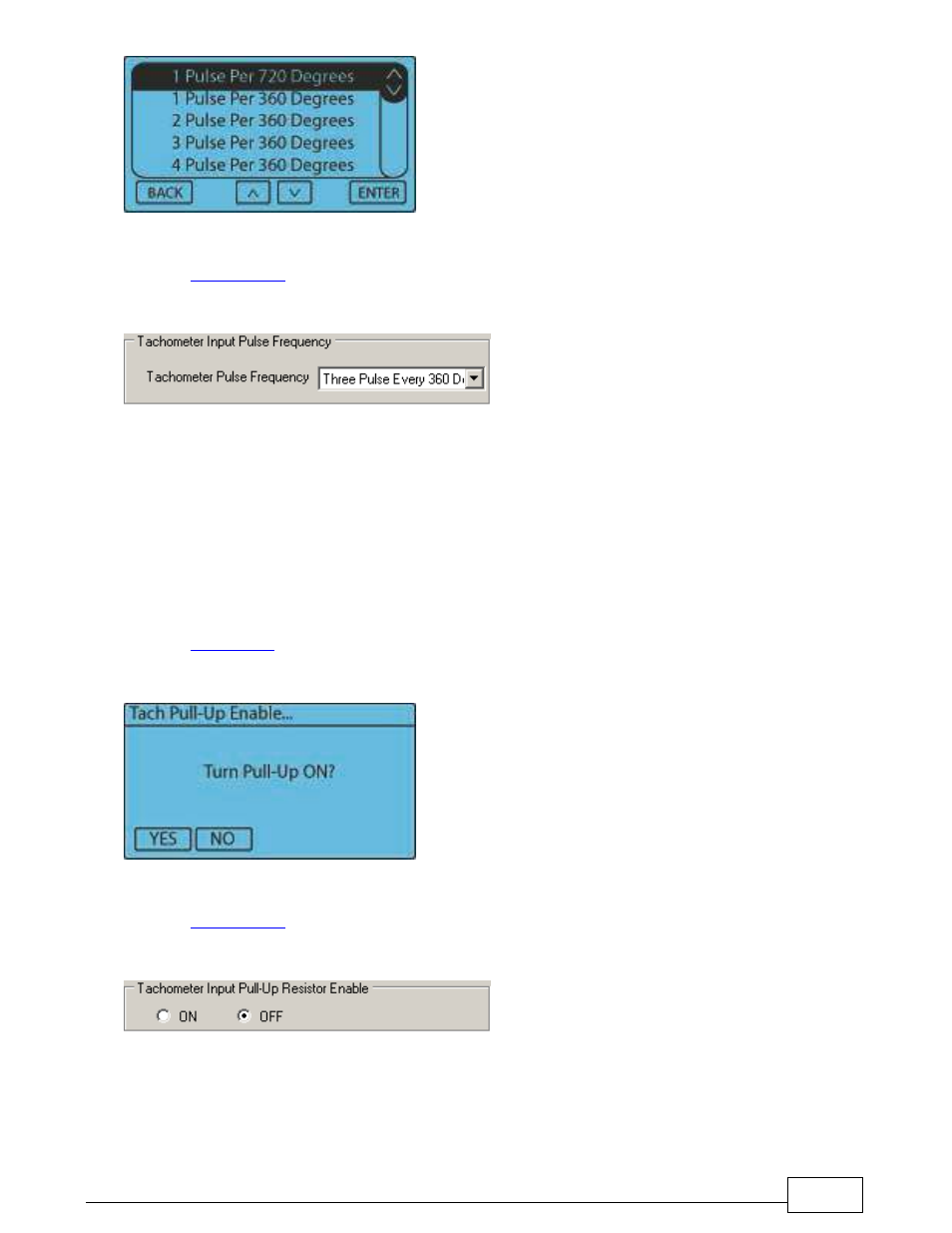 8 tachometer pull-up, 9 help option | Lingenfelter L460240000 Lingenfelter NCC-002 Nitrous Control Center v1.5 User Manual | Page 65 / 175