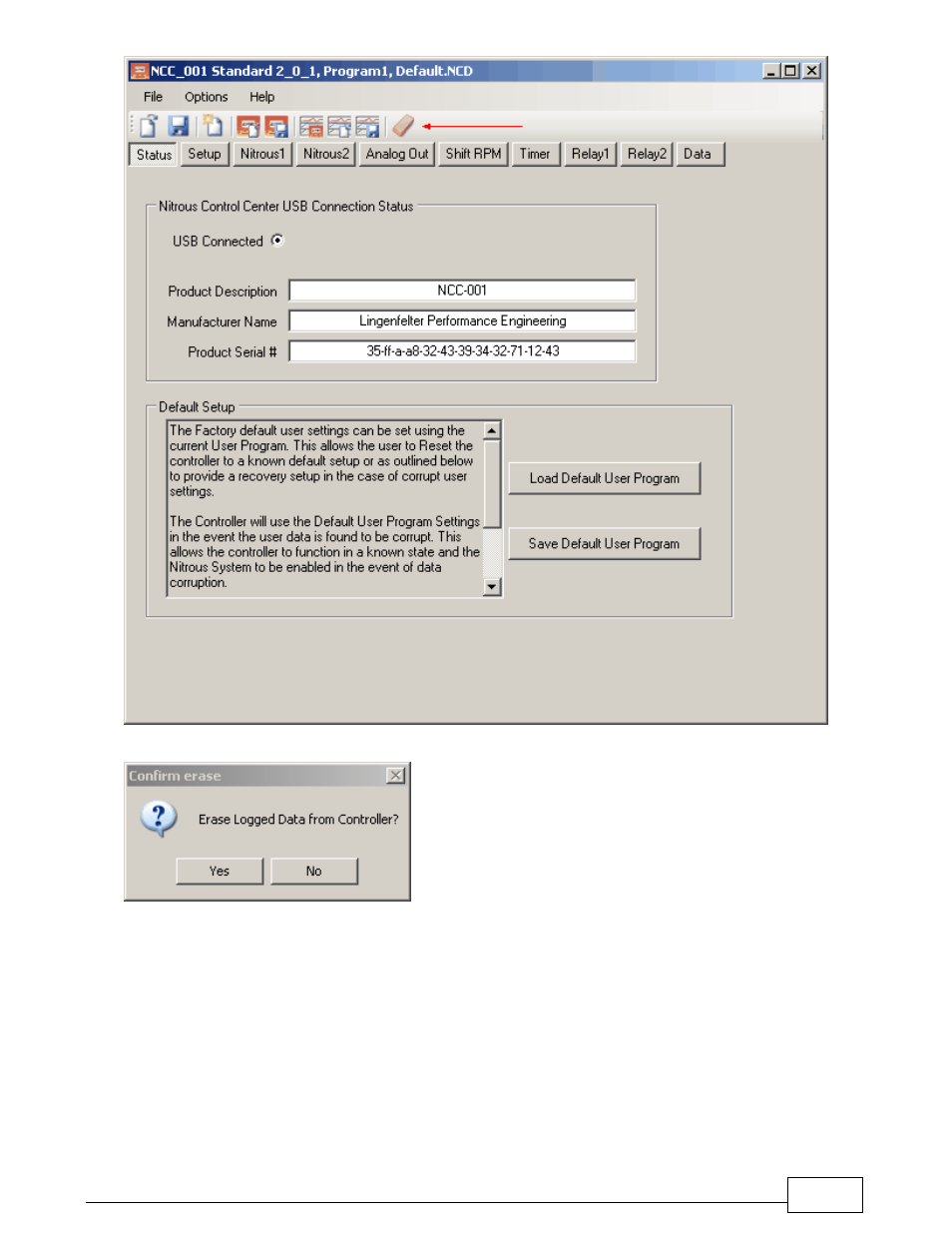 2 analog out menu | Lingenfelter L460240000 Lingenfelter NCC-002 Nitrous Control Center v1.5 User Manual | Page 87 / 175