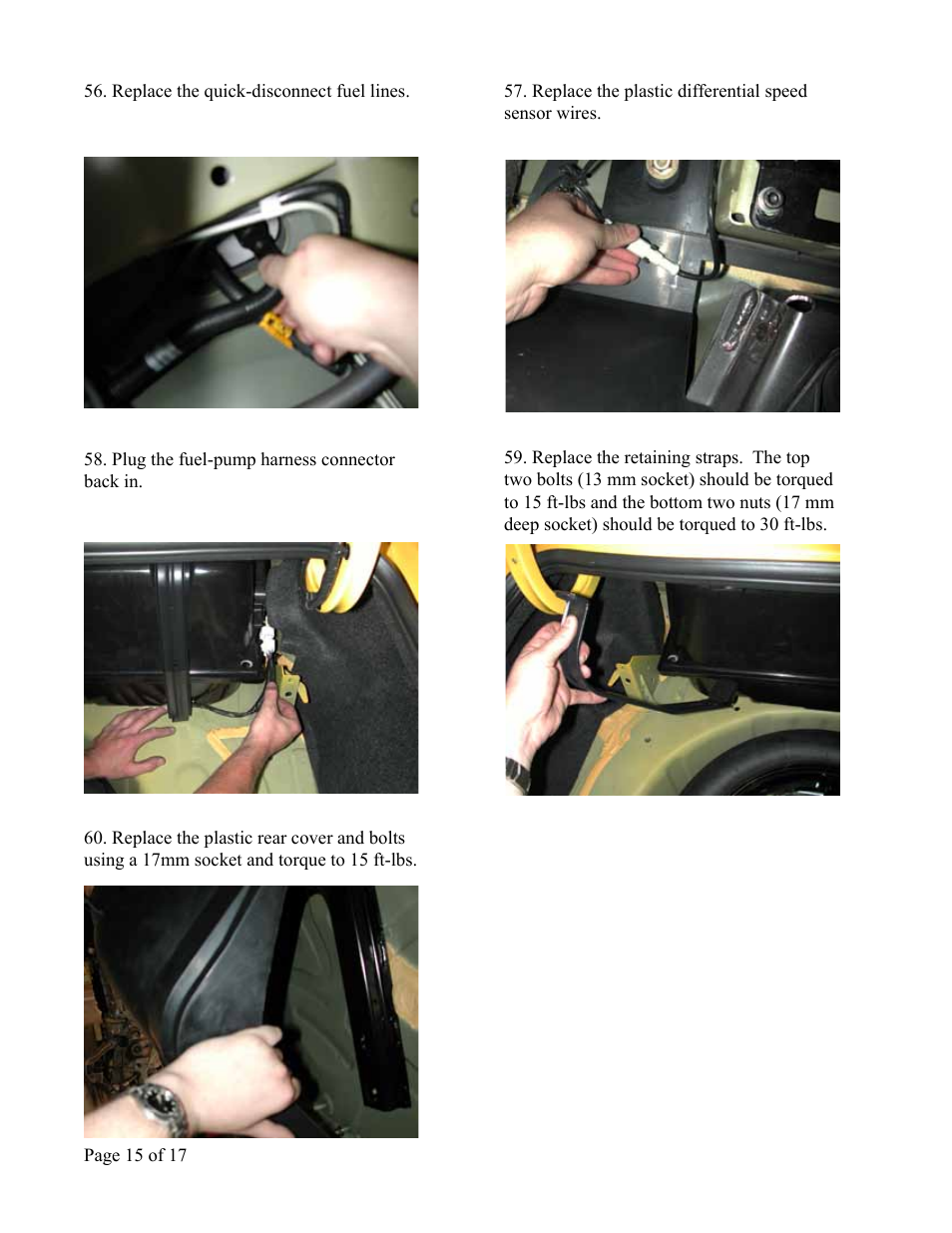 Lingenfelter L710660504 Lingenfelter Pontiac GTO Fuel Pump 2003-2006 v4.41 User Manual | Page 16 / 18