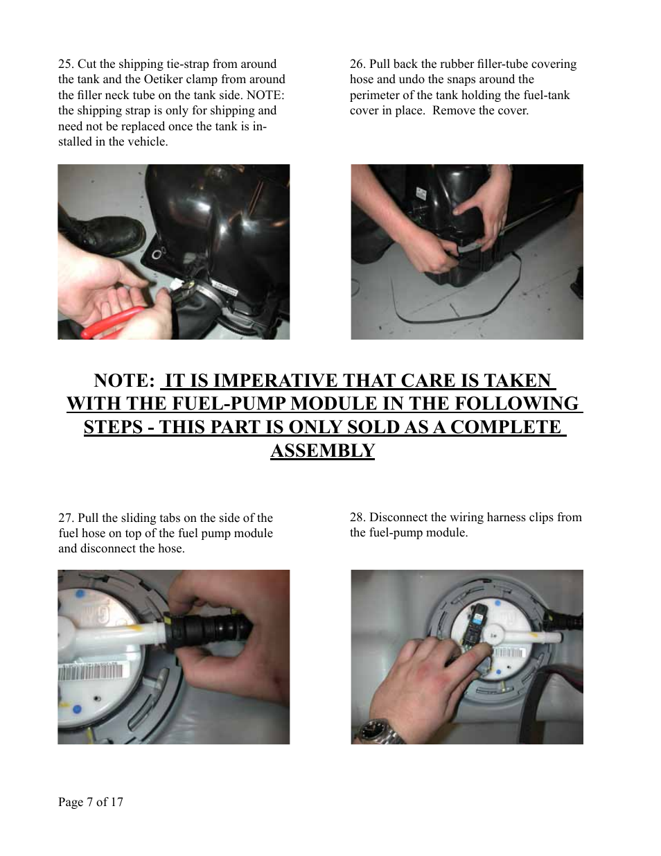 Lingenfelter L710660504 Lingenfelter Pontiac GTO Fuel Pump 2003-2006 v4.41 User Manual | Page 8 / 18