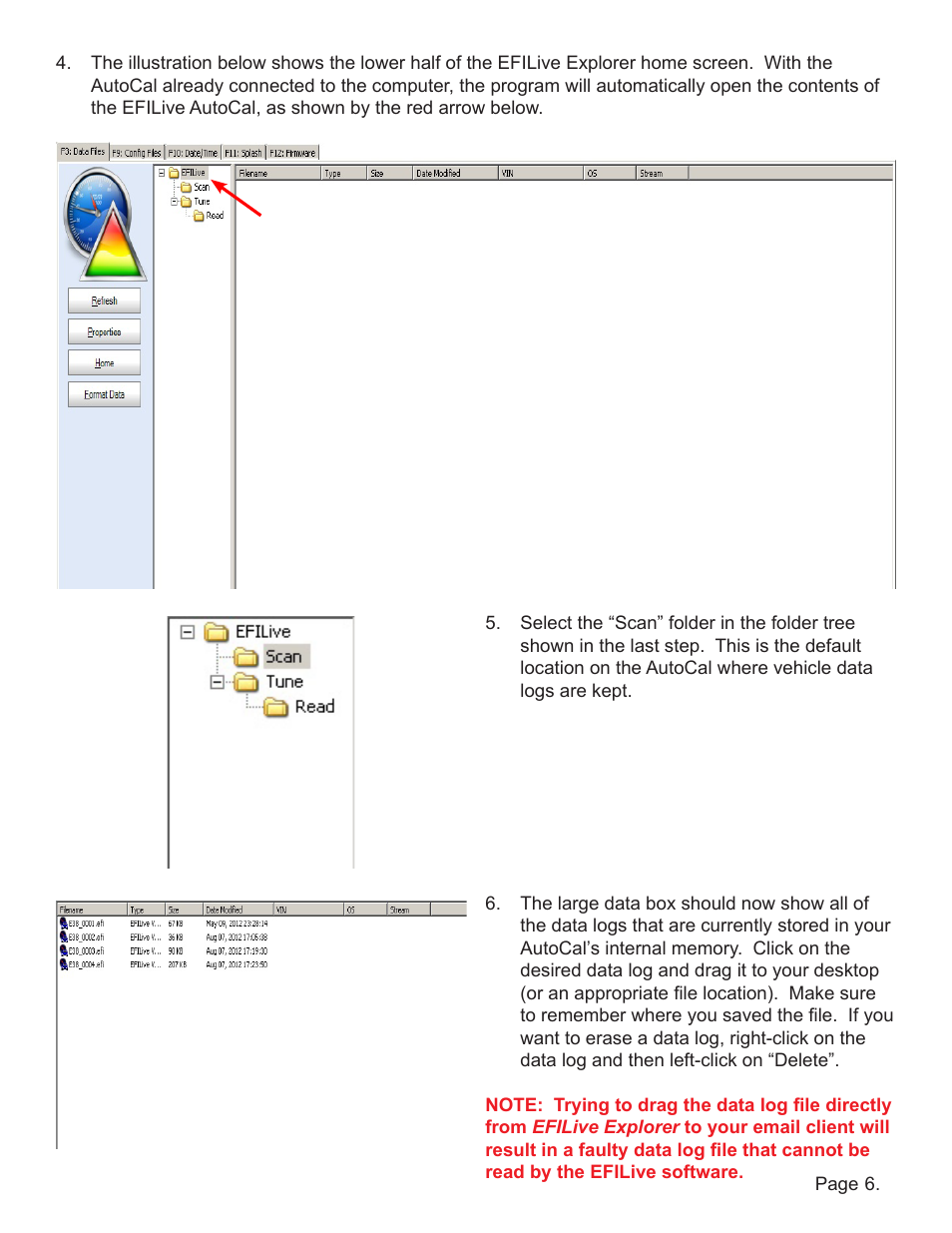 Lingenfelter EFILive AutoCal Instructions v0.6 User Manual | Page 7 / 15