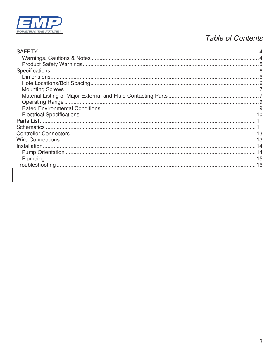 Lingenfelter Stewart EMP High Volume Intercooler Pump E2512A & WP29 User Manual | Page 3 / 18