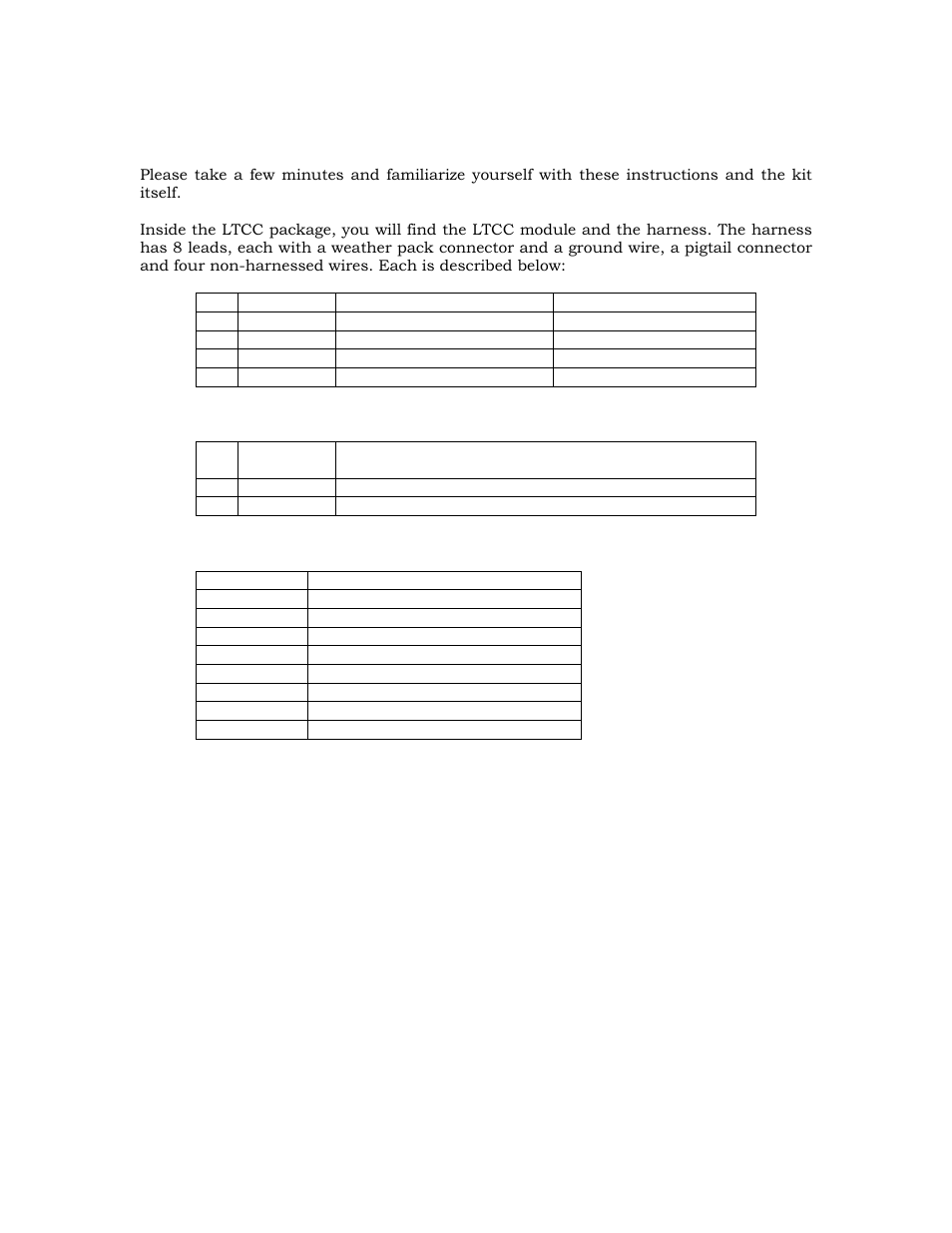 The ltcc kit | Lingenfelter LTCC User Manual | Page 6 / 11