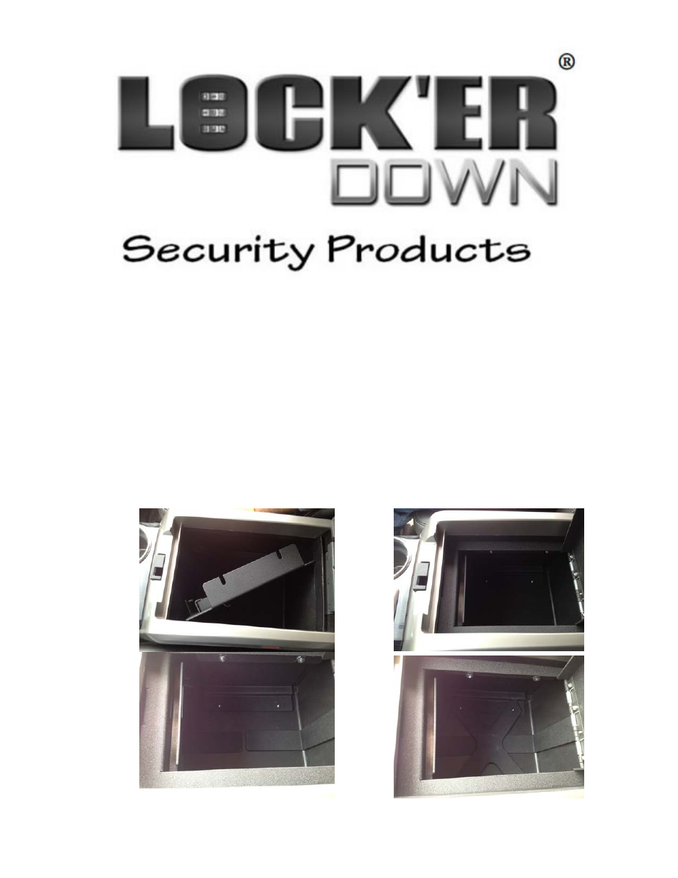 Lock'er Down Model LD 2026X User Manual | 1 page