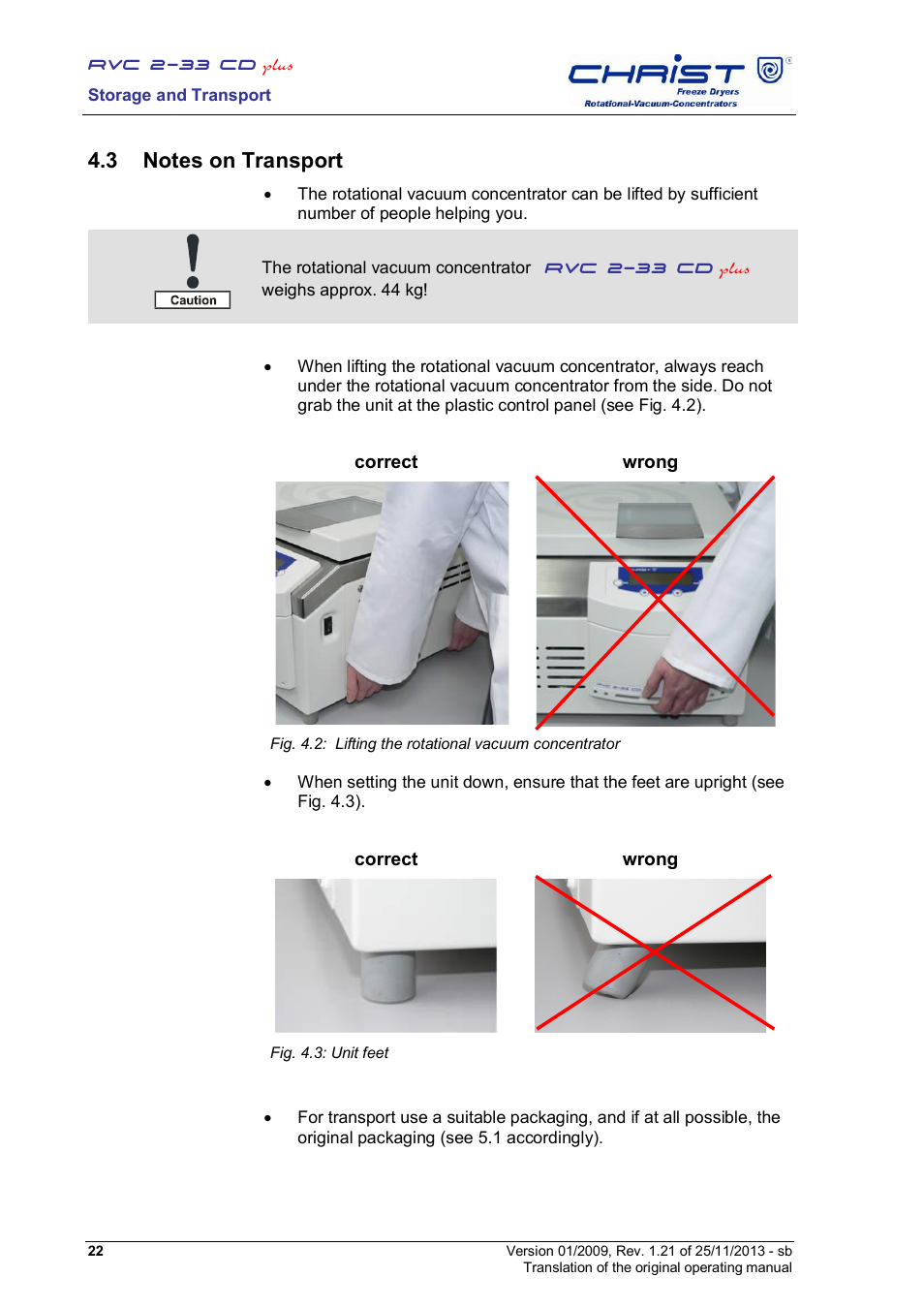 Martin Christ RVC 2-33 CDplus User Manual | Page 22 / 84