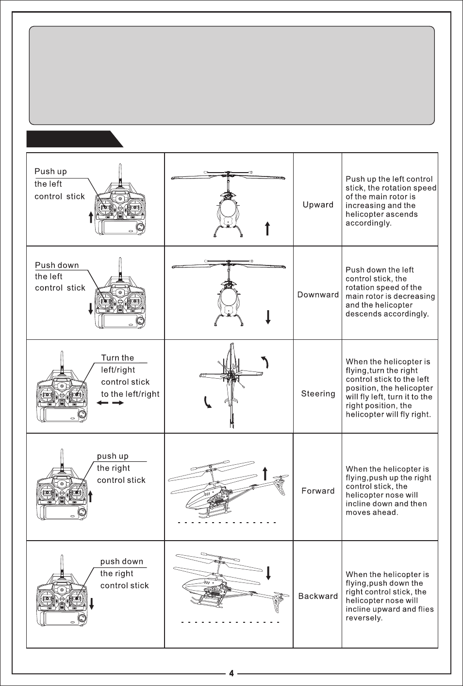 Operating | Meijiaxin Toys T41C User Manual | Page 4 / 6
