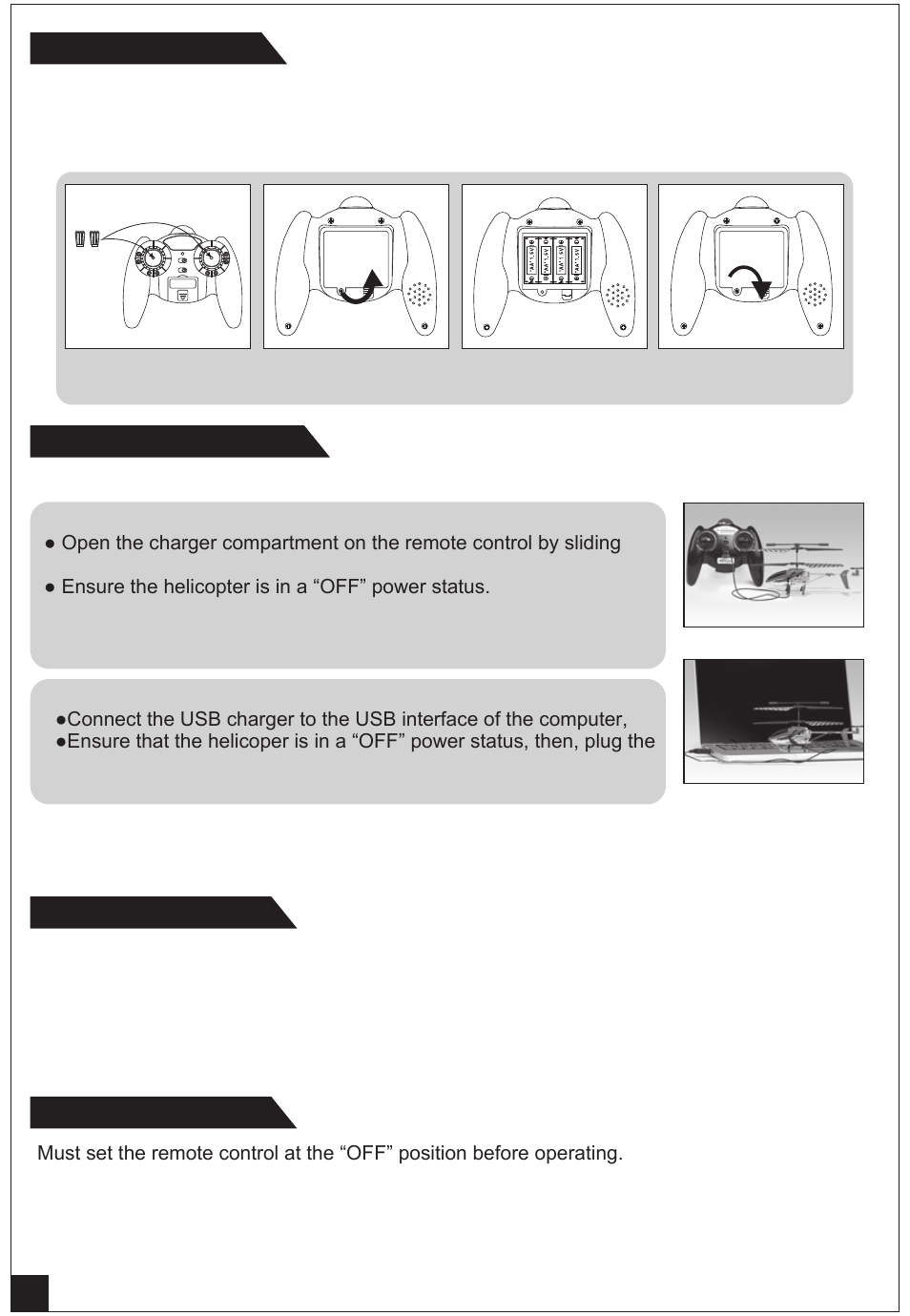 Battery installation | Meijiaxin Toys T20 User Manual | Page 3 / 6