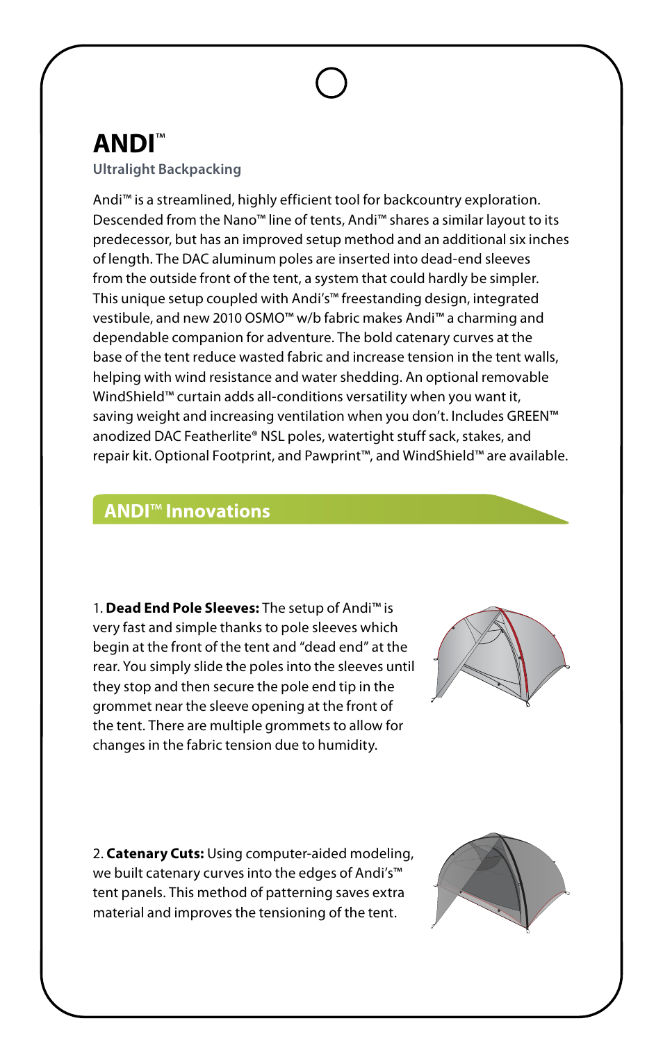 Andi | NEMO Equipment AND User Manual | Page 5 / 9