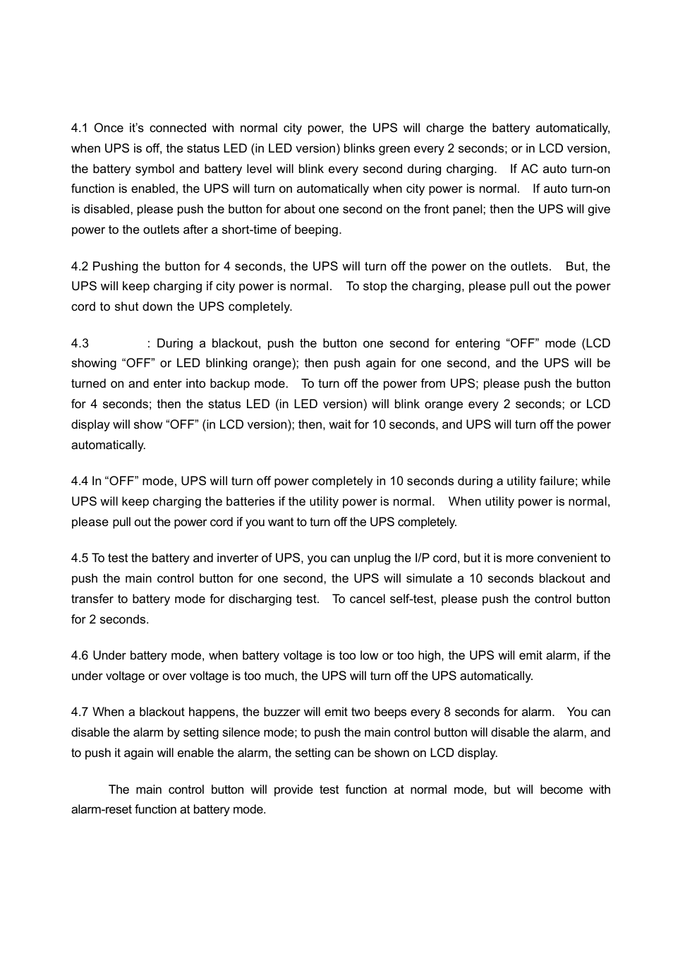 OPTI-UPS IS5000LR User Manual | Page 14 / 31