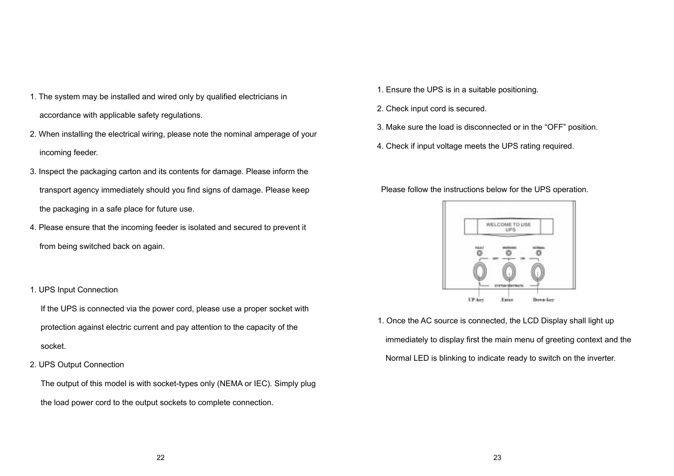 OPTI-UPS PS7500DL User Manual | Page 12 / 19