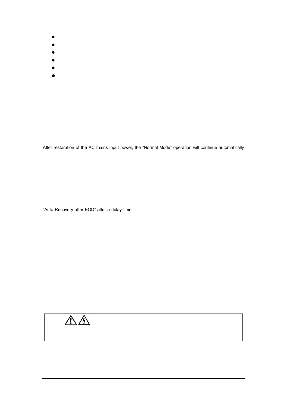 1 normal mode, 2 battery mode, 3 auto-restart mode | 4 bypass mode, 5 maintenance mode | OPTI-UPS MD120L User Manual | Page 29 / 109