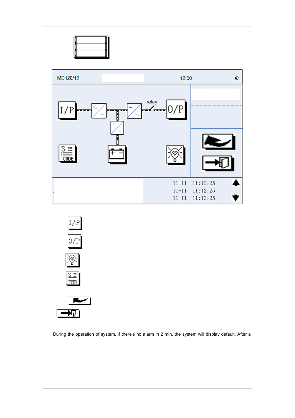 3 detailed description of menu items | OPTI-UPS MD120L User Manual | Page 42 / 109