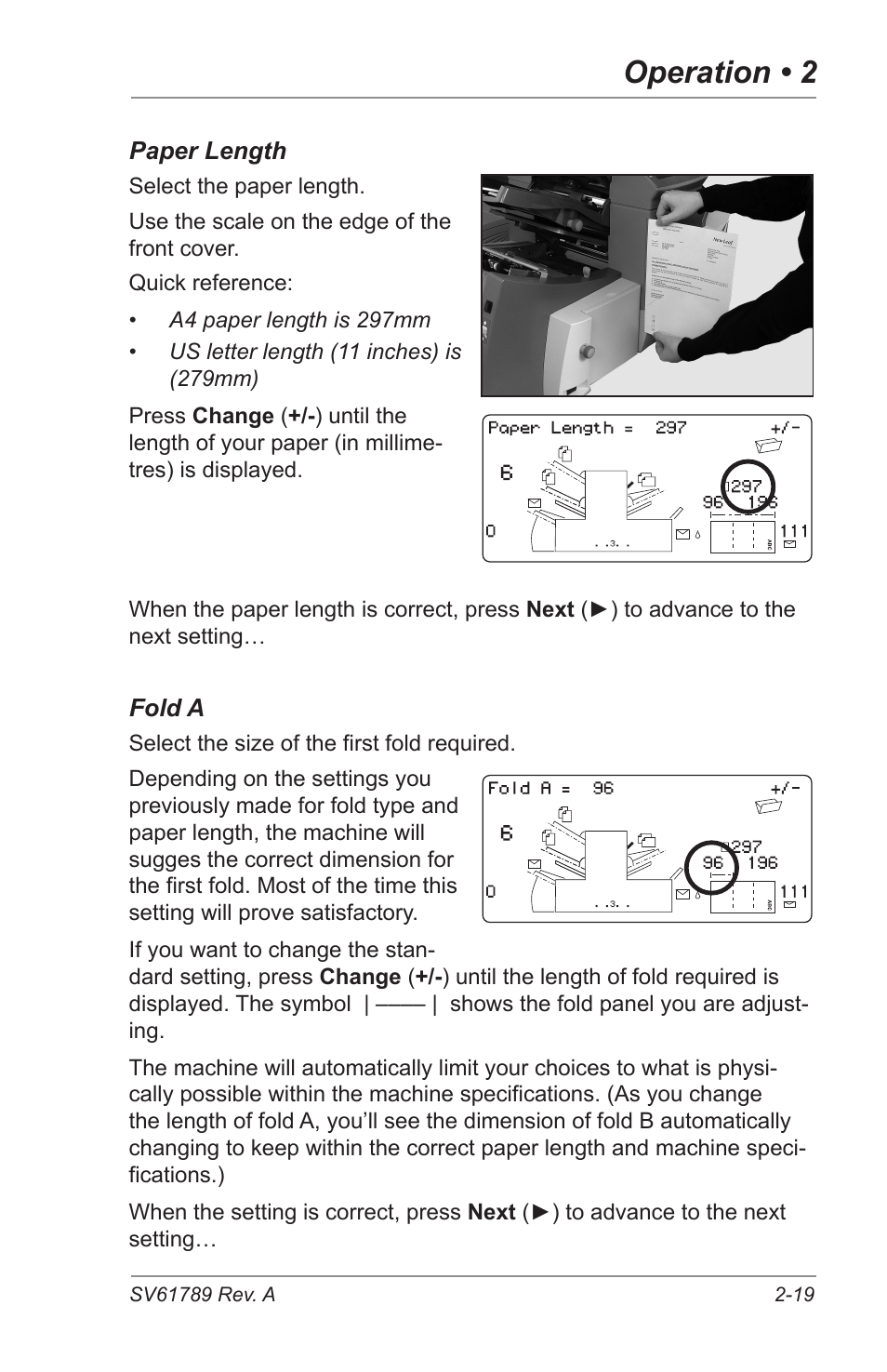 Operation • 2 | Pitney Bowes DI380 OfficeRight Systems User Manual | Page 35 / 104