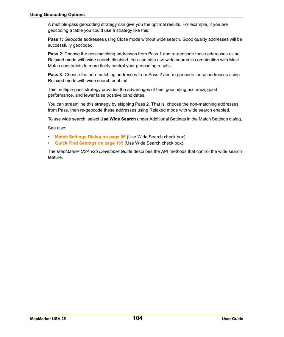 Pitney Bowes MapMarker USA User Manual | Page 104 / 334