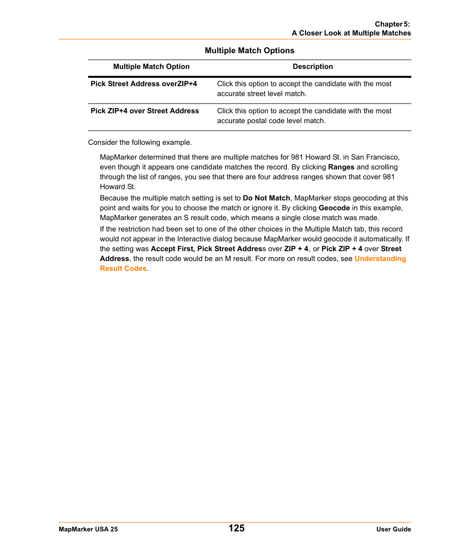 Pitney Bowes MapMarker USA User Manual | Page 125 / 334