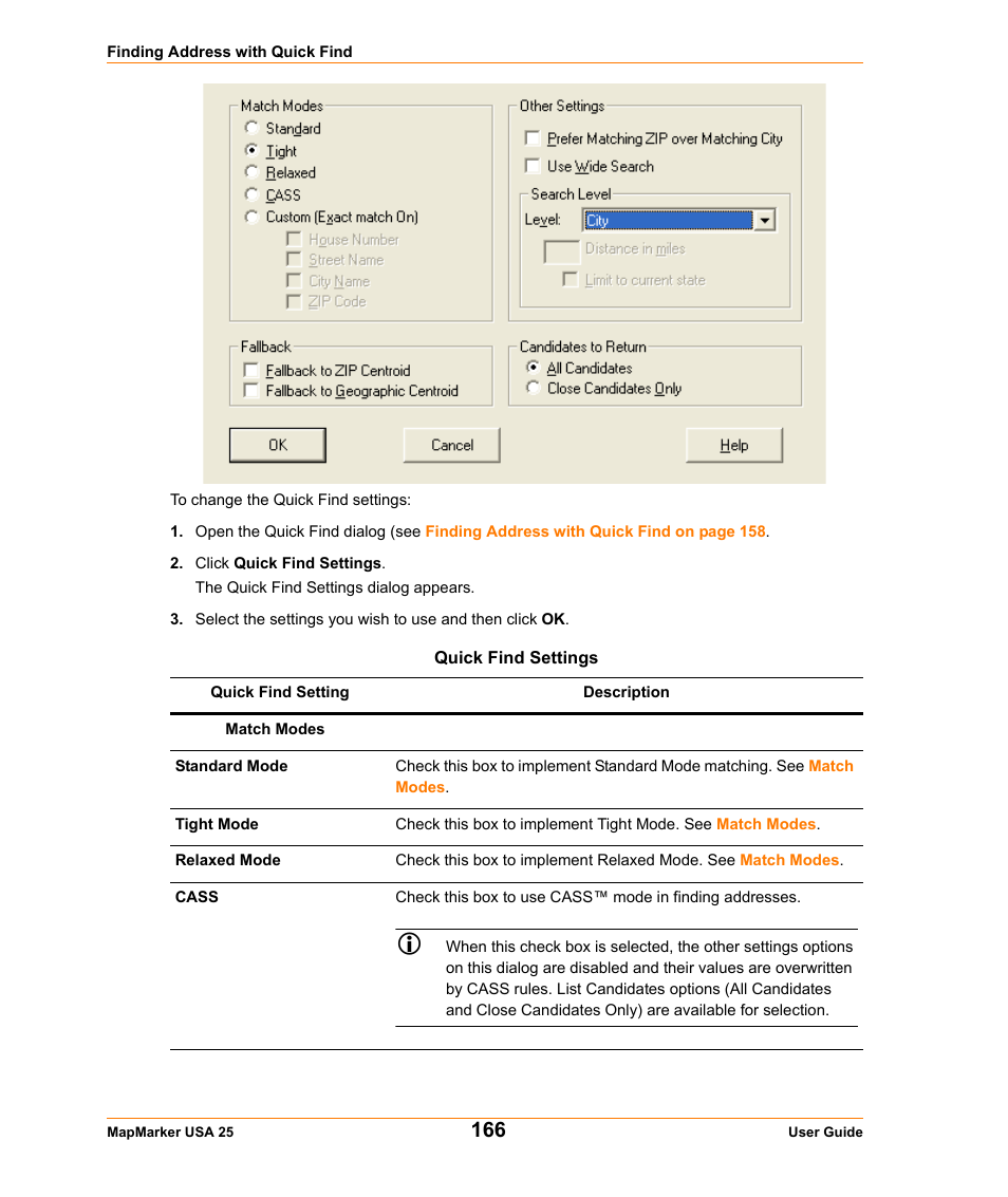Pitney Bowes MapMarker USA User Manual | Page 166 / 334