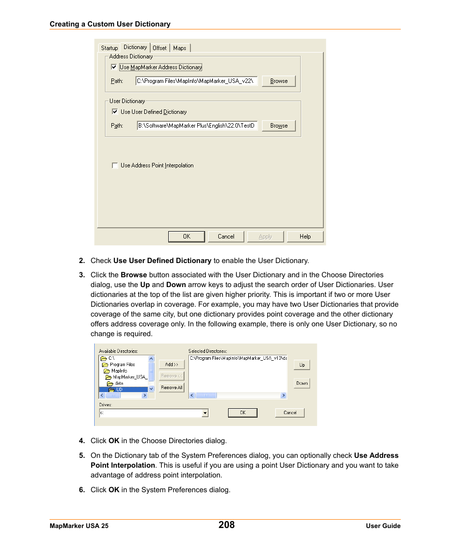 Pitney Bowes MapMarker USA User Manual | Page 208 / 334