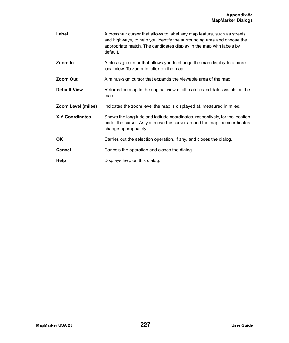 Pitney Bowes MapMarker USA User Manual | Page 227 / 334