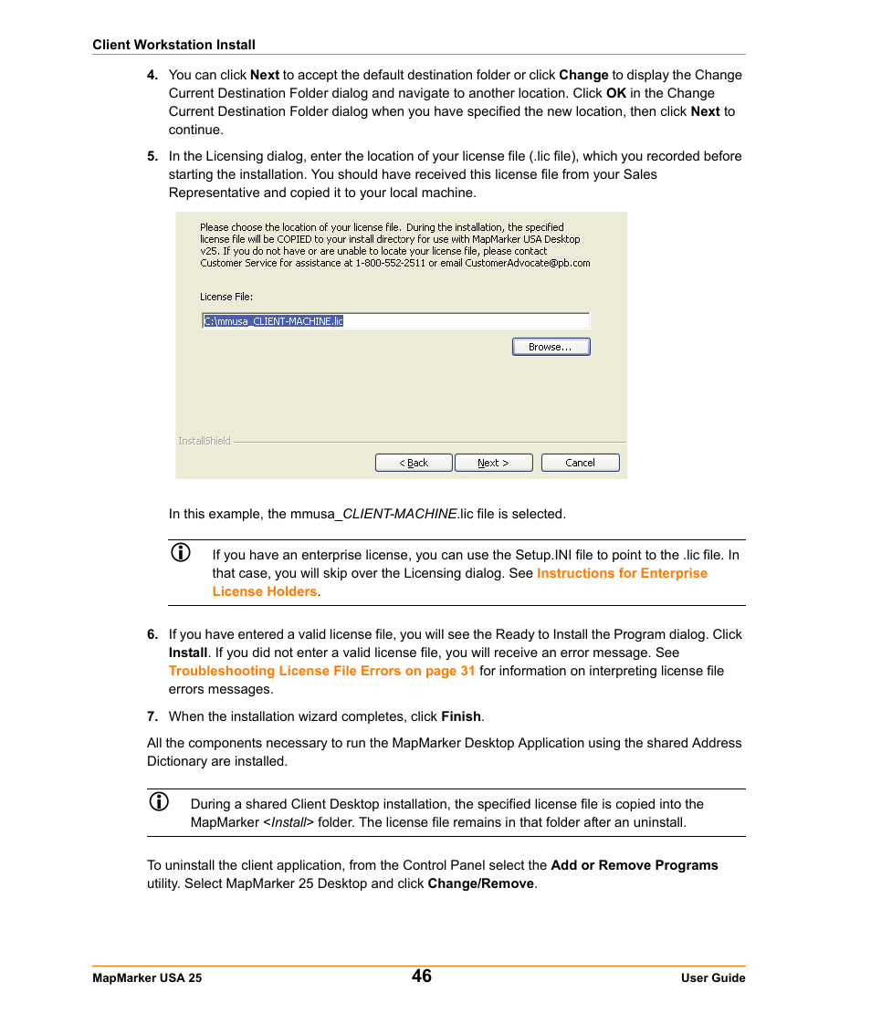 Pitney Bowes MapMarker USA User Manual | Page 46 / 334