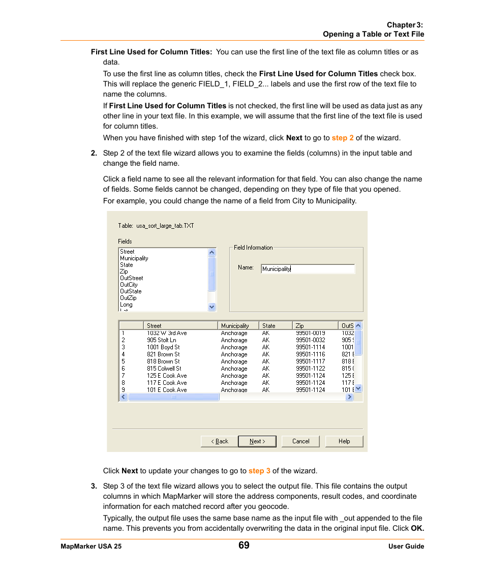 Pitney Bowes MapMarker USA User Manual | Page 69 / 334