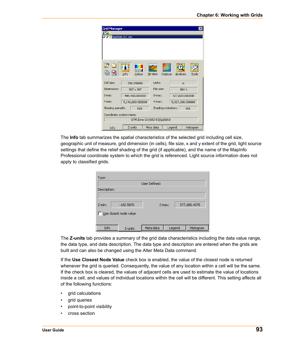 Pitney Bowes MapInfo Vertical Mapper User Manual | Page 95 / 213