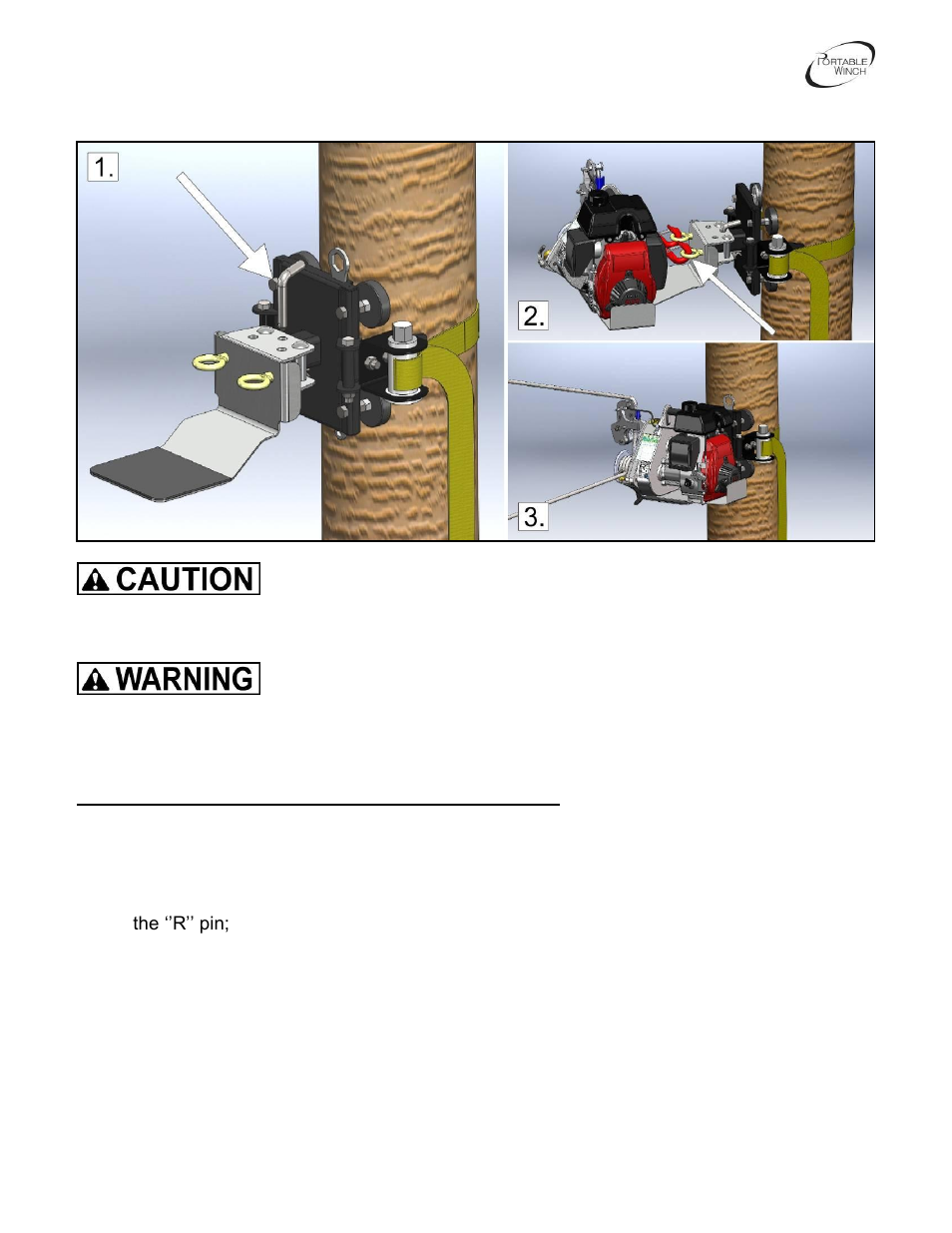 Portable Winch Gas-powered pulling/lifting winch PCH1000 User Manual | Page 18 / 44