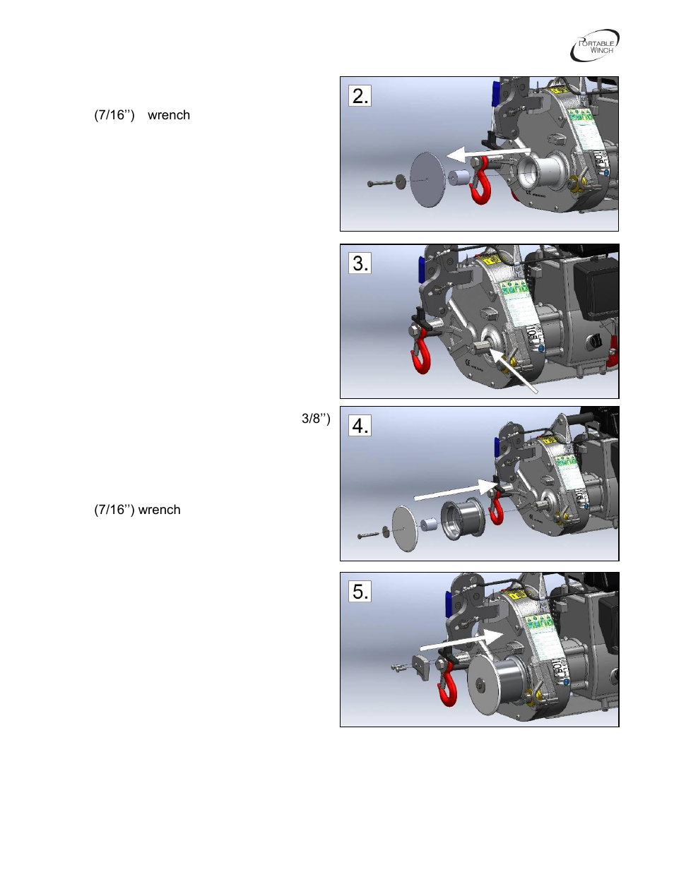 Portable Winch Gas-powered pulling/lifting winch PCH1000 User Manual | Page 8 / 44