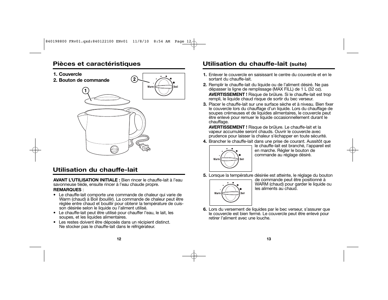 Proctor-Silex 32 Oz. Electric Hot Pot-45805 User Manual | Page 8 / 17